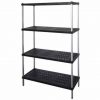 POST STYLE COOLROOM SHELVING - ABS PLASTIC SHELVES